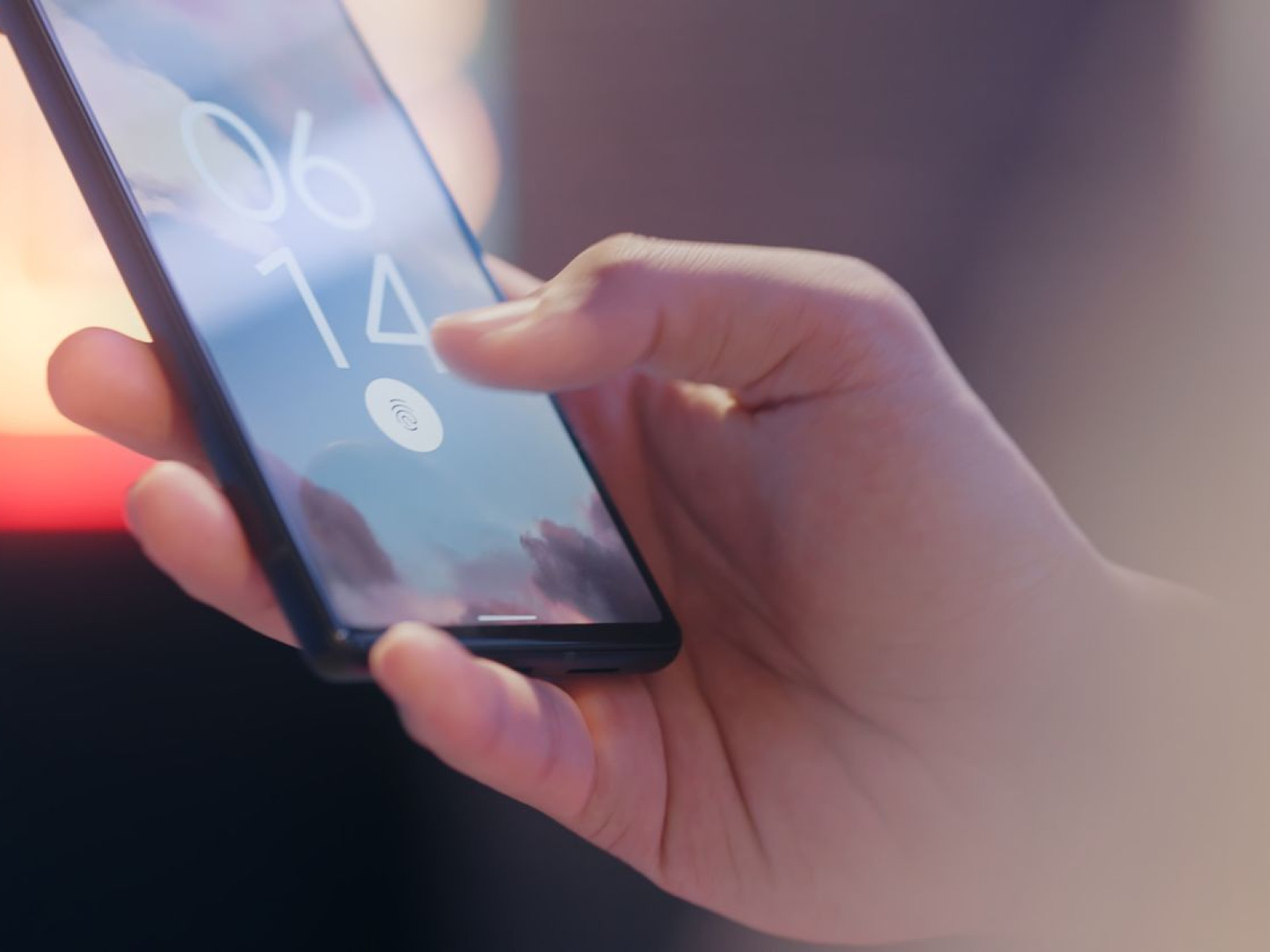 Log in with Face ID, Touch ID or your fingerprint